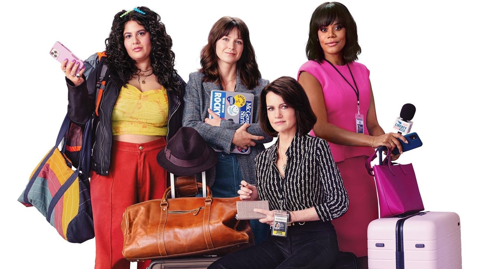 Backdrop poster for The Girls on the Bus (2024)