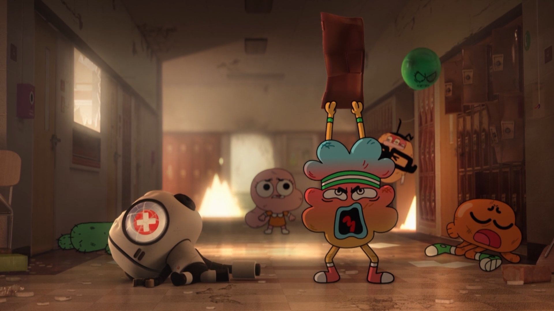 Backdrop poster for The Amazing World of Gumball (2011)