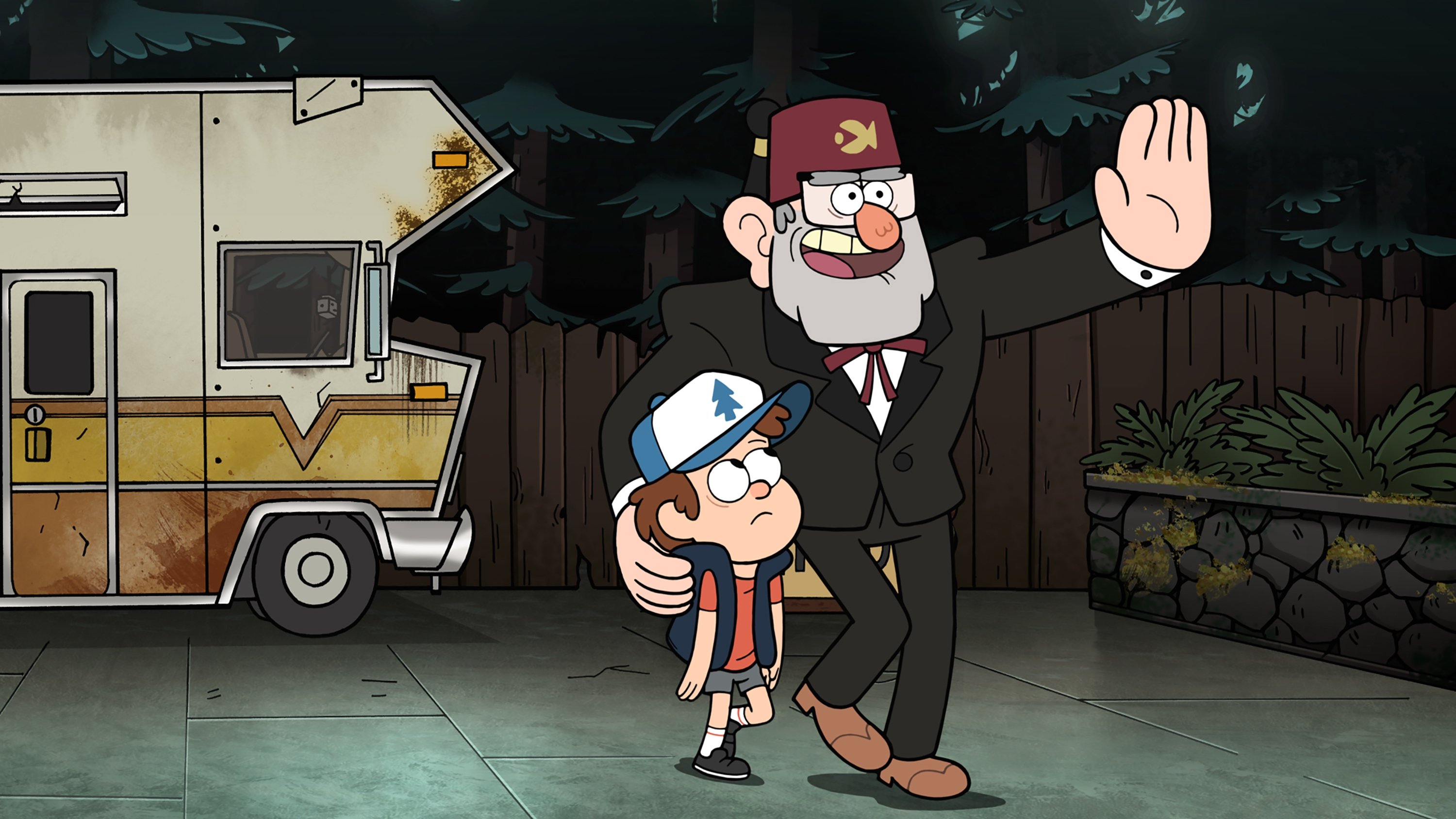 Backdrop poster for Gravity Falls (2012)