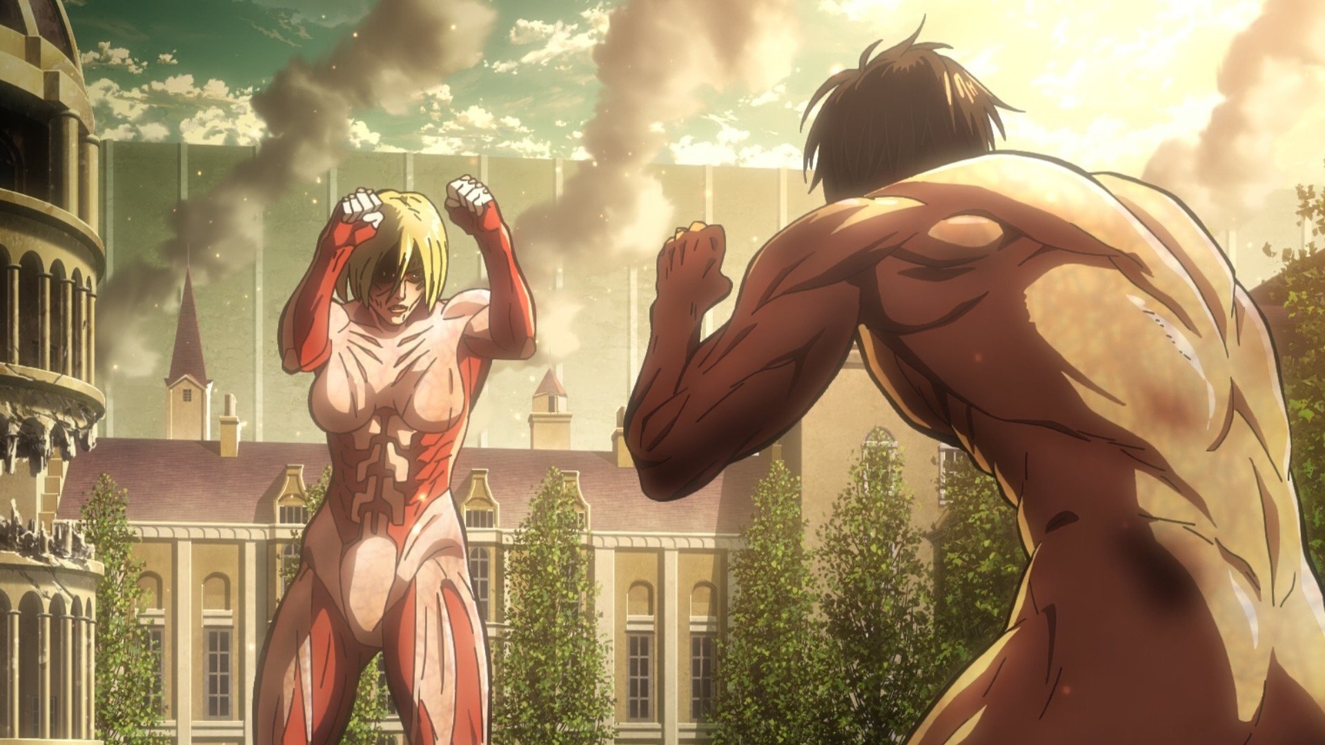 Backdrop poster for Attack on Titan (2013)