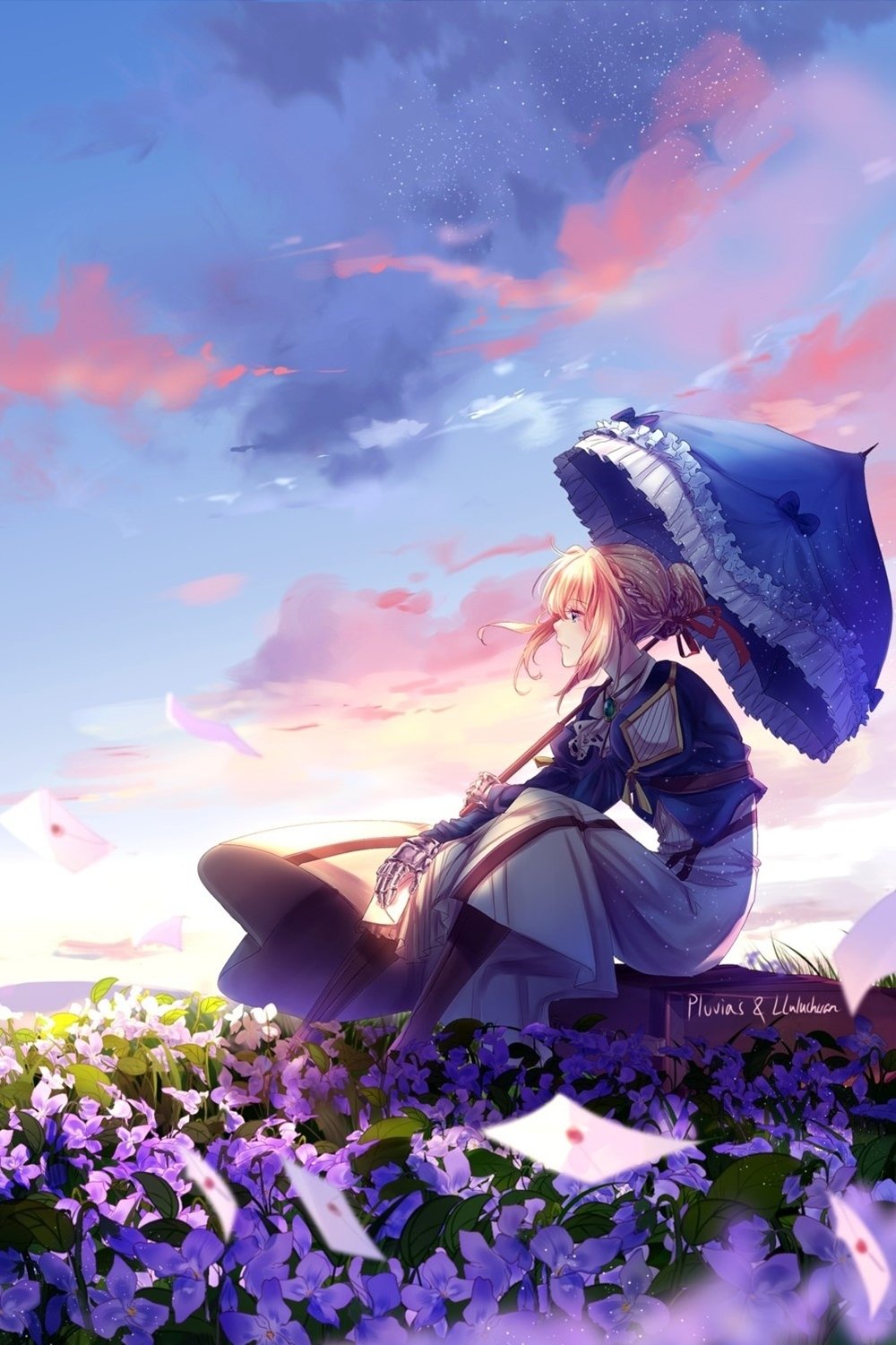 Poster for Violet Evergarden