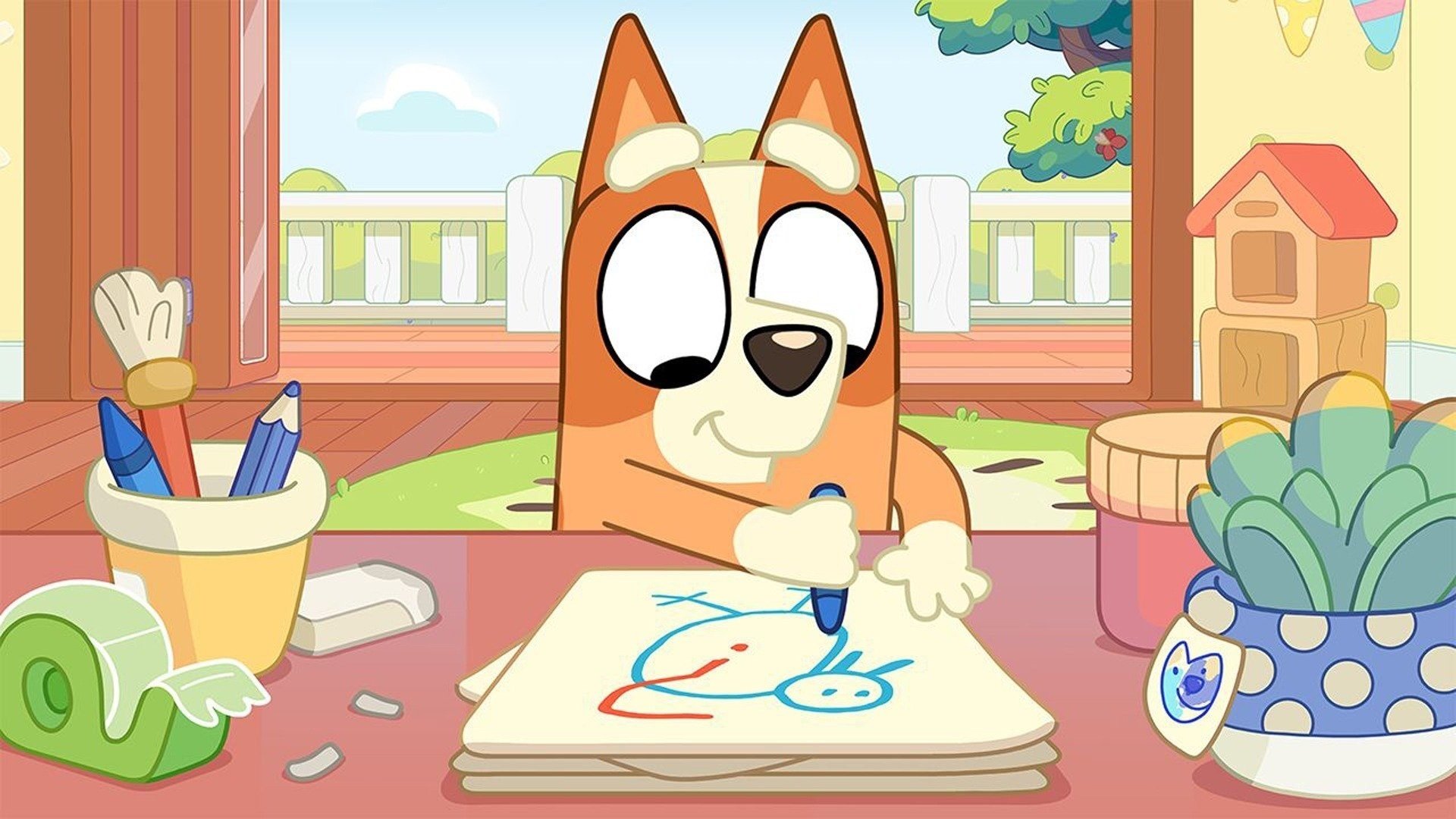 Backdrop poster for Bluey (2018)