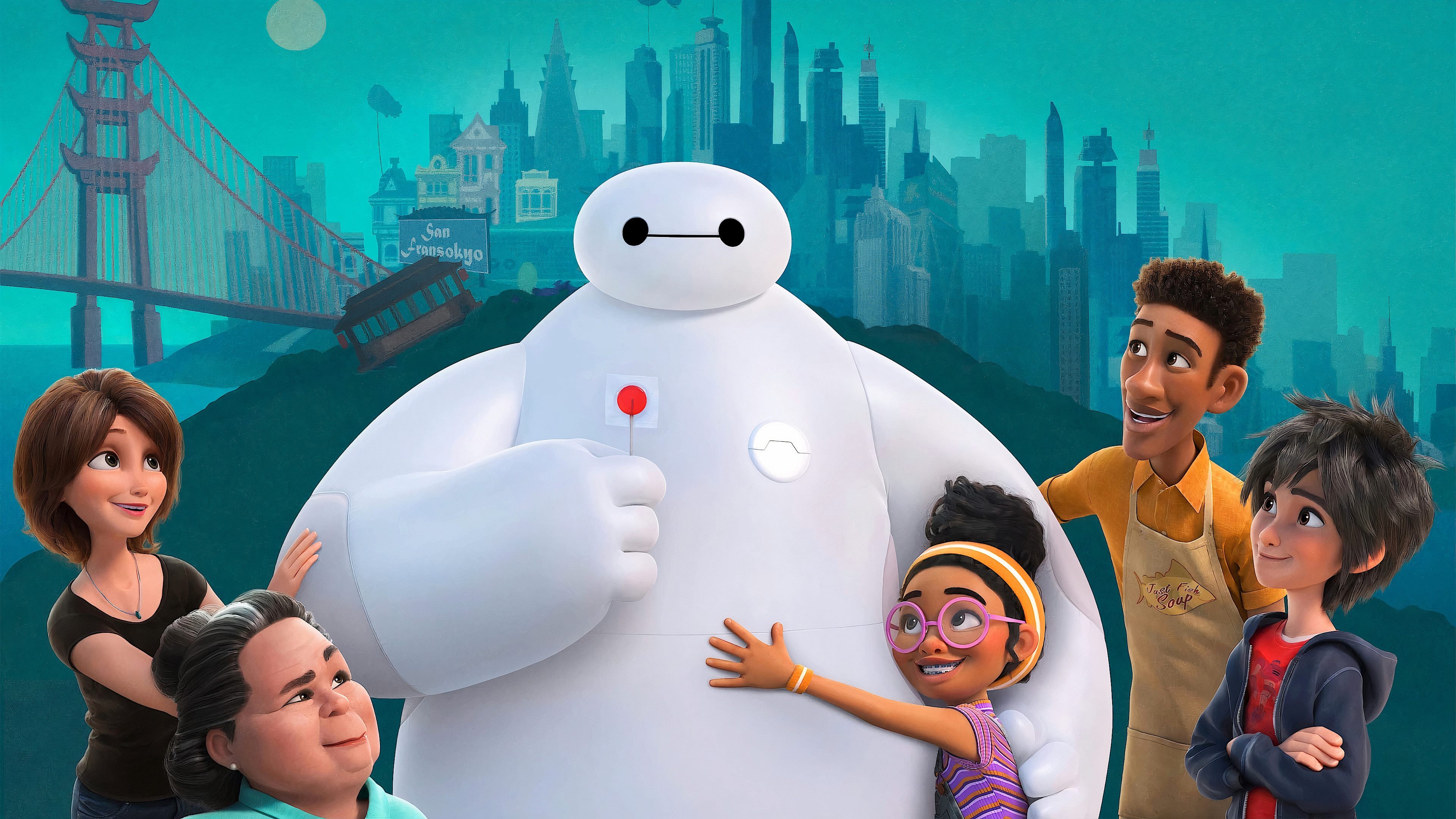 Backdrop poster for Baymax!