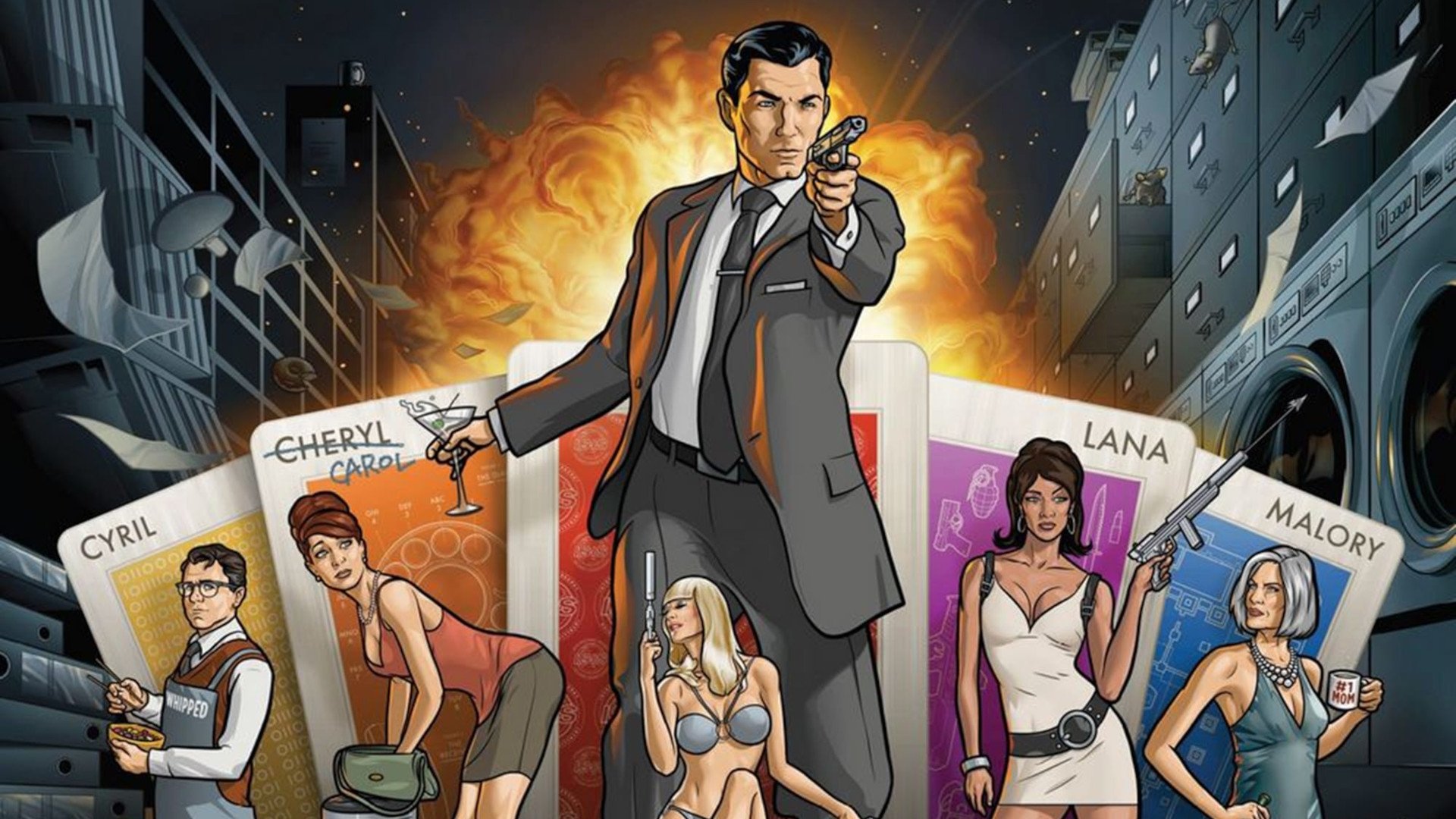 Backdrop poster for Archer (2009)