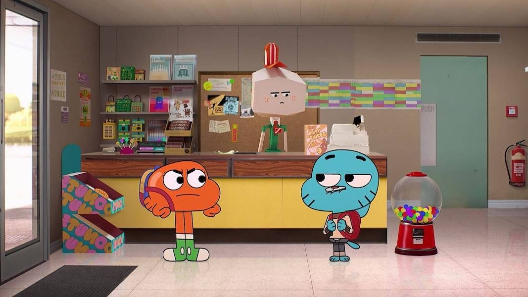 Backdrop poster for The Amazing World of Gumball (2011)