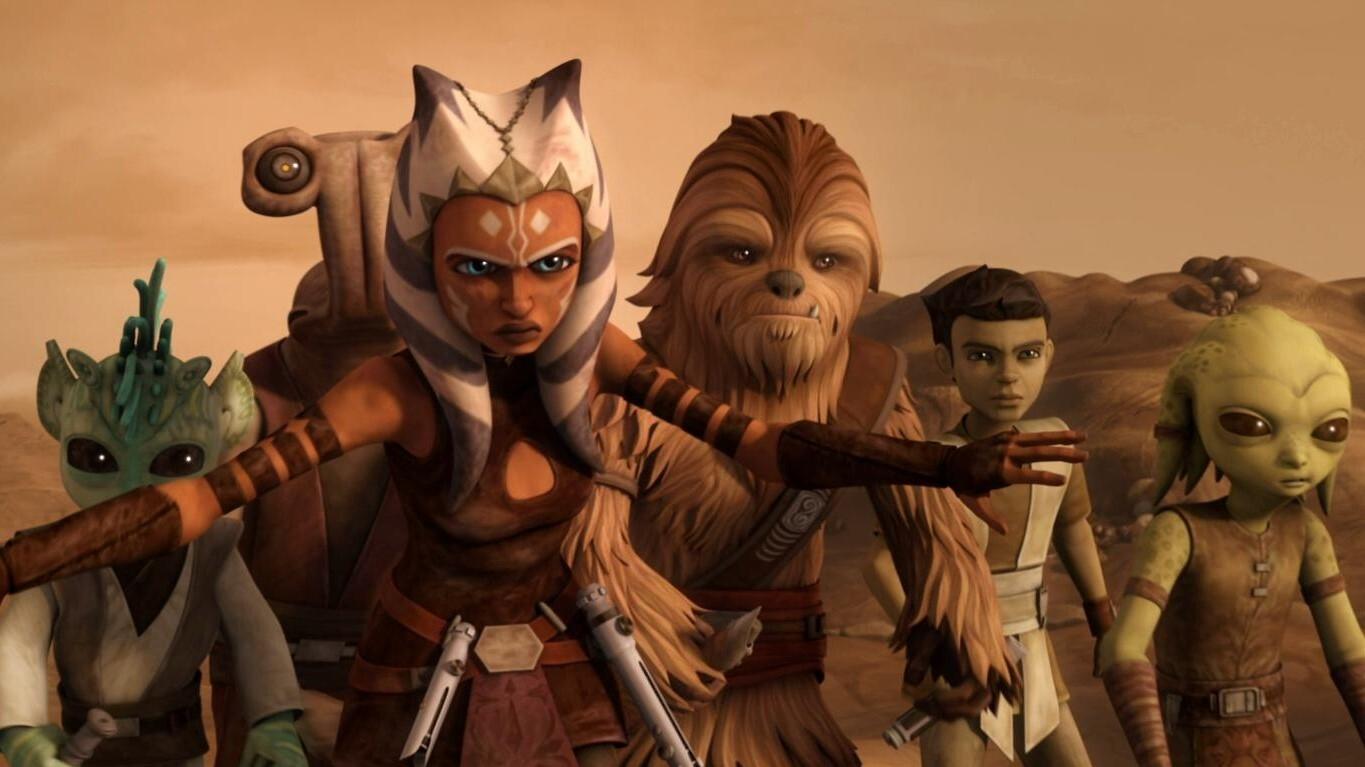 Backdrop poster for Star Wars: The Clone Wars (2008)