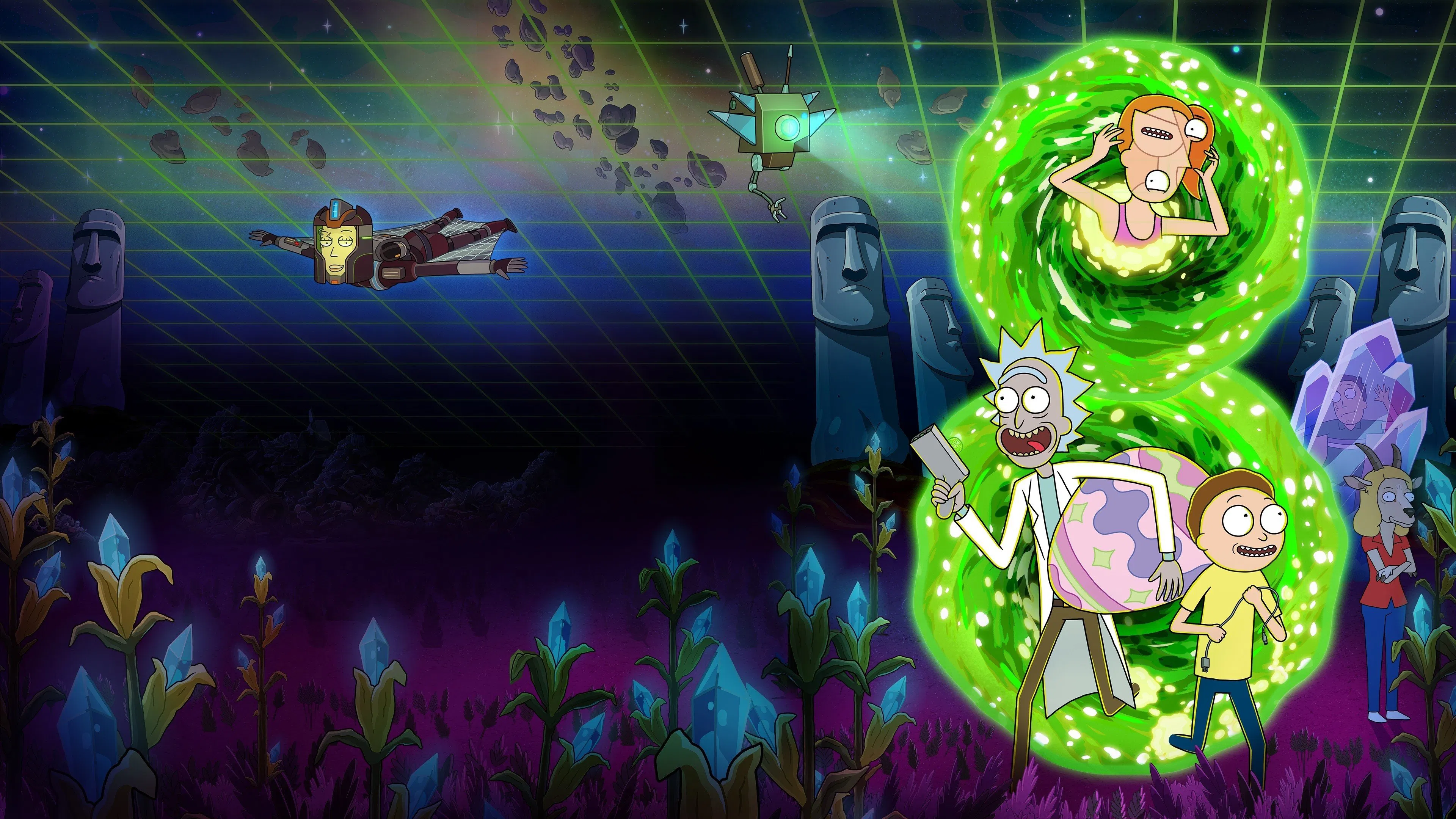 Backdrop poster for Rick and Morty