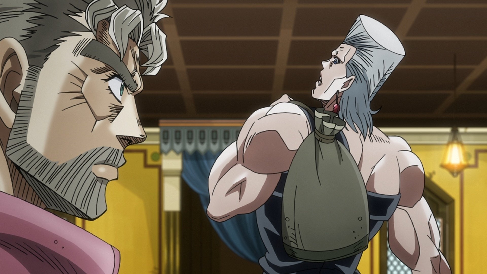 Backdrop poster for JoJo's Bizarre Adventure (2012)