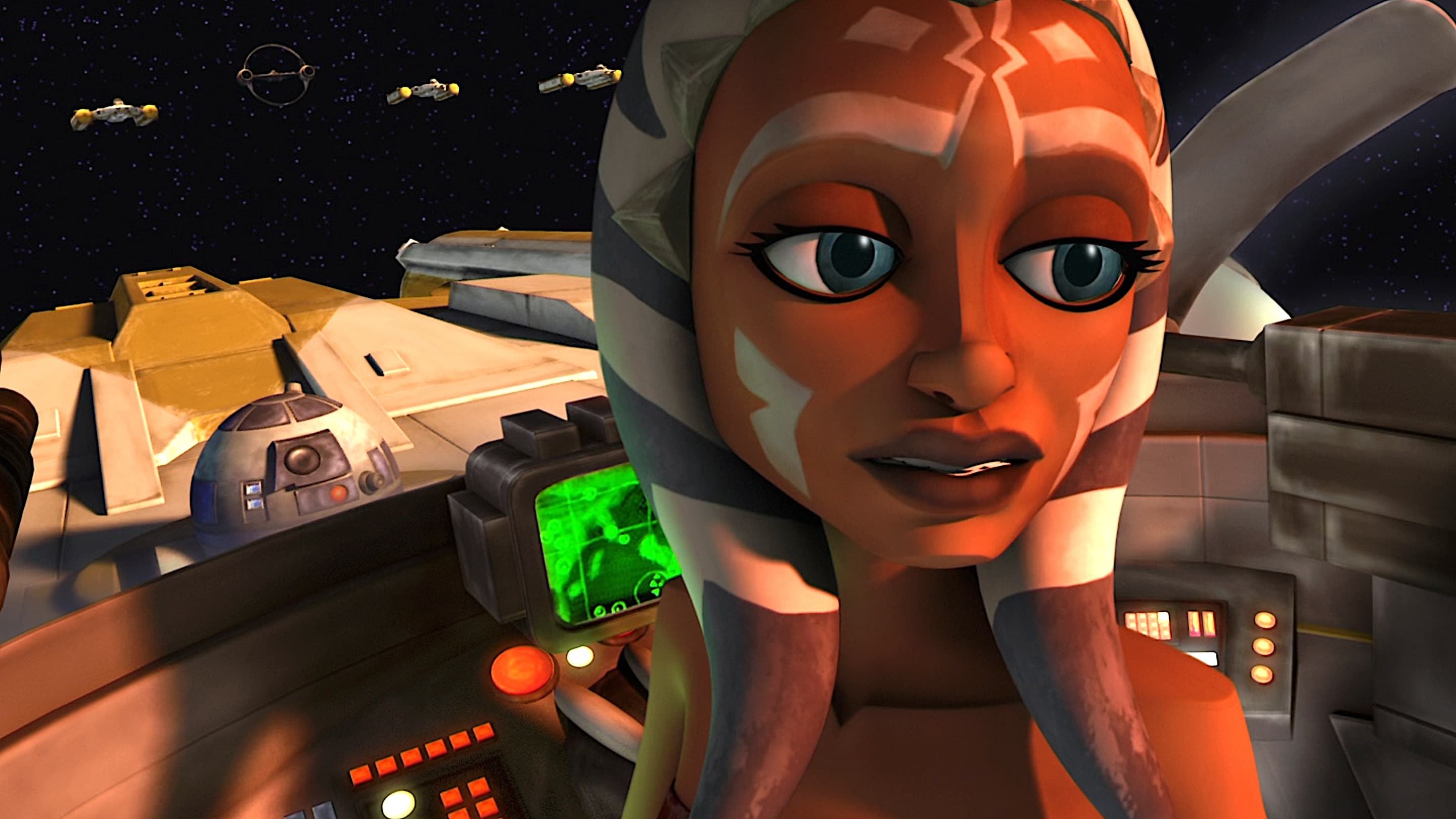 Backdrop poster for Star Wars: The Clone Wars (2008)