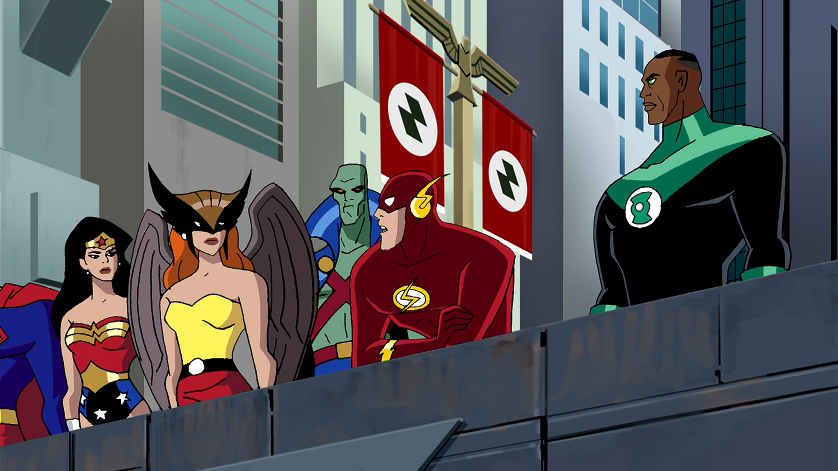 Backdrop poster for Justice League (2001)