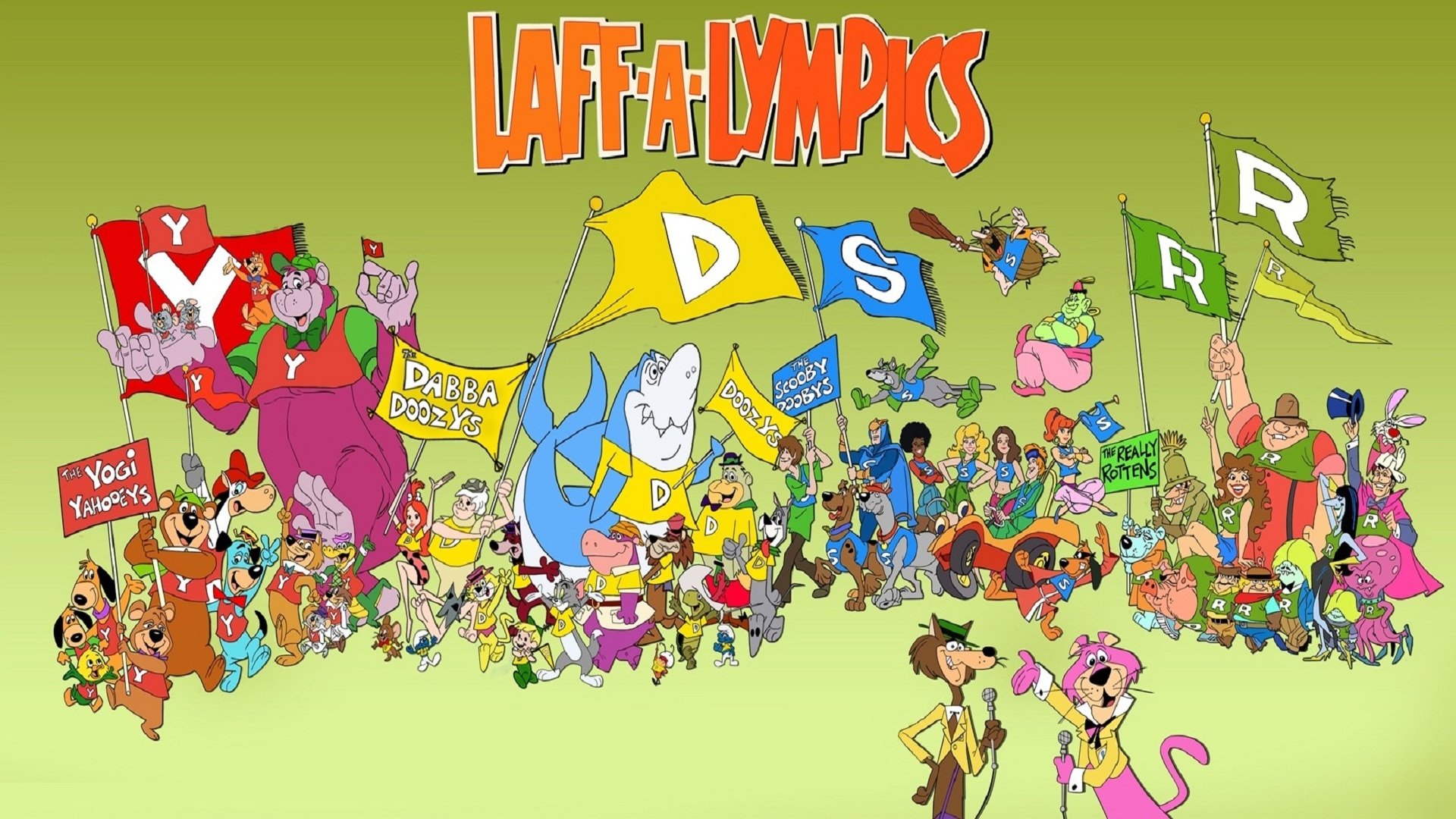 Backdrop poster for Scooby's Laff-A Lympics