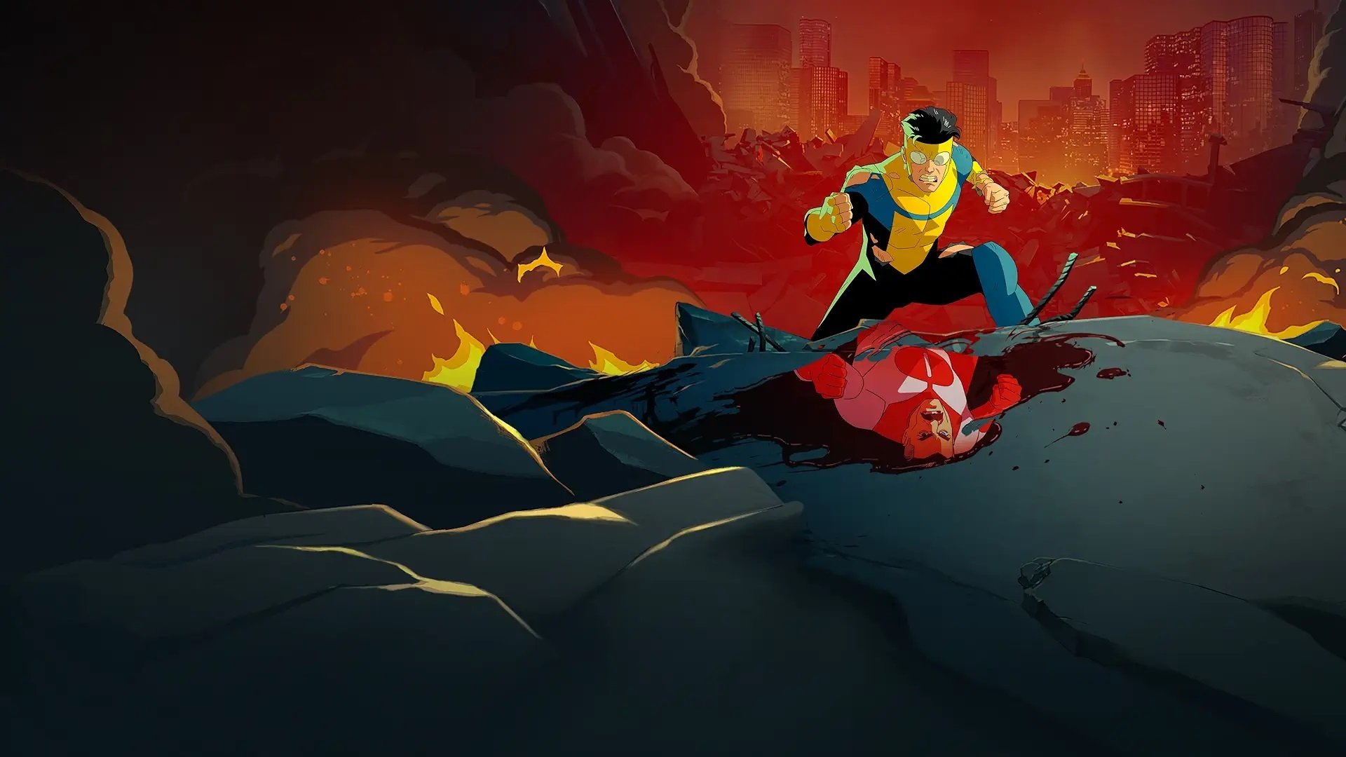 Backdrop poster for INVINCIBLE (2021)