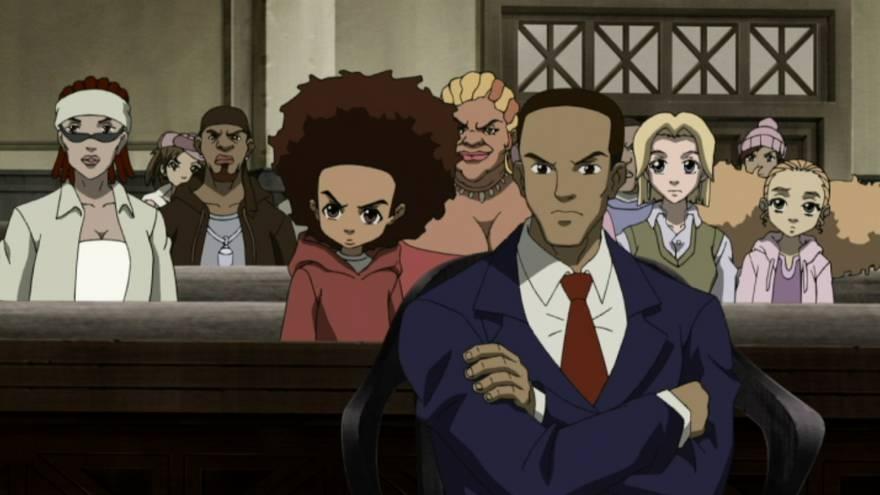 Backdrop poster for The Boondocks (2005)