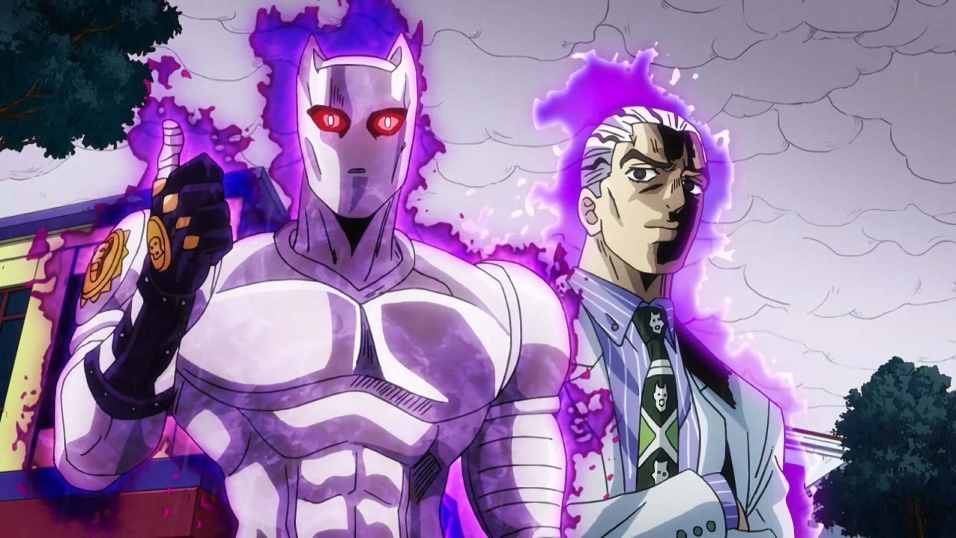 Backdrop poster for JoJo's Bizarre Adventure (2012)