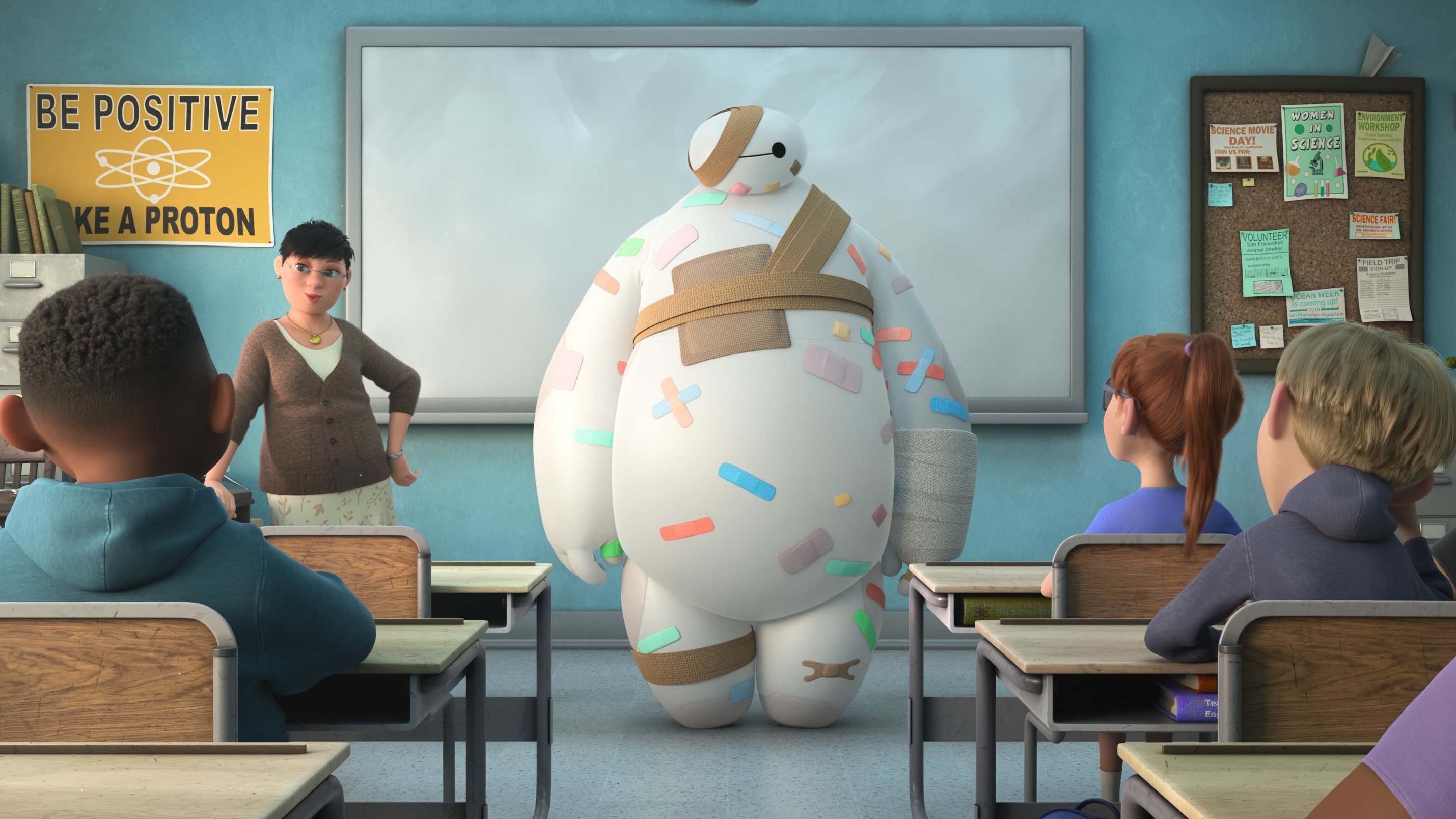 Backdrop poster for Baymax! (2022)