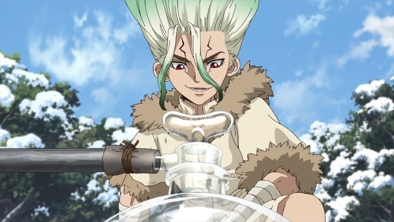Backdrop poster for Dr. STONE (2019)