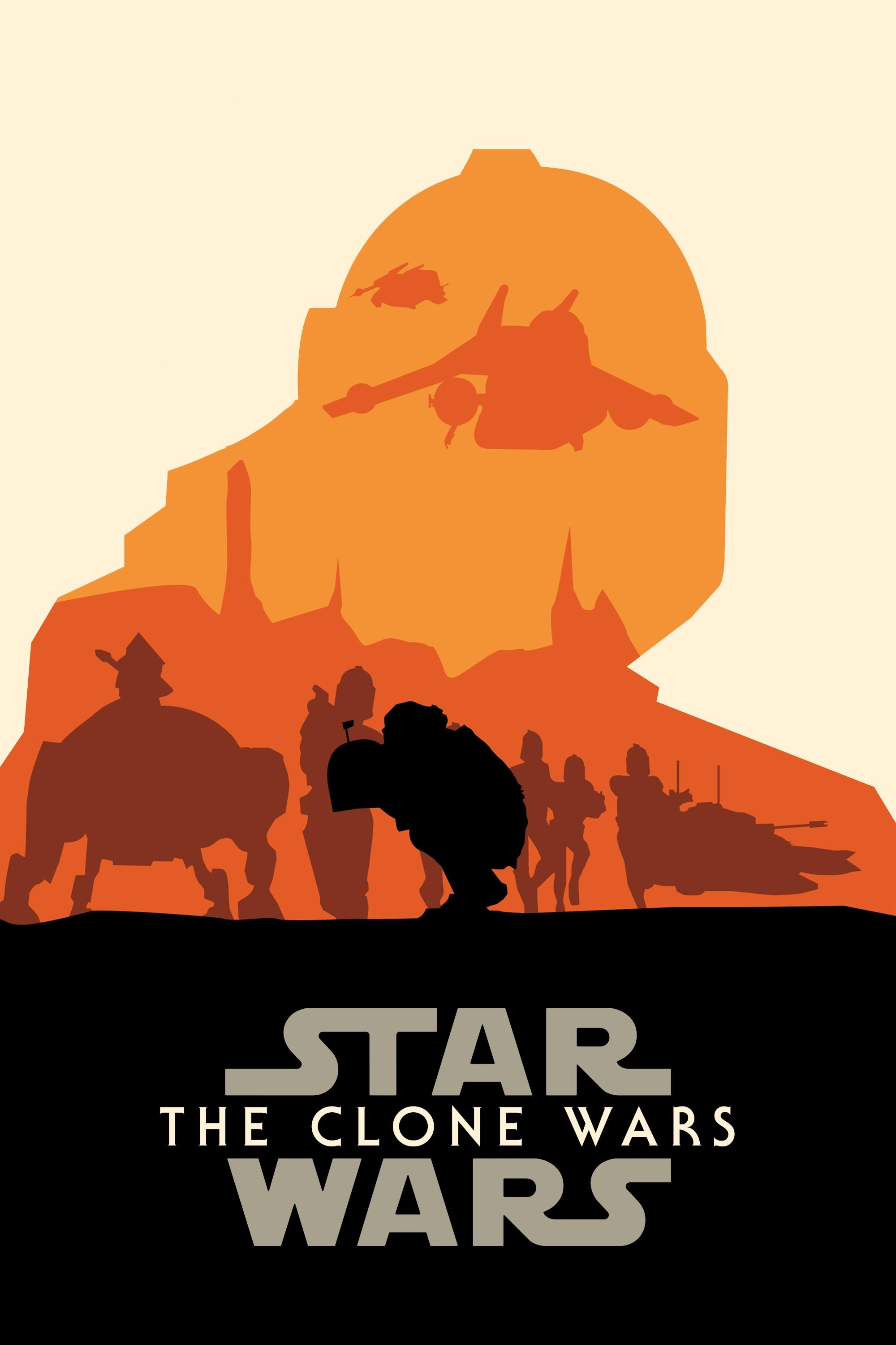 Poster for Star Wars: The Clone Wars