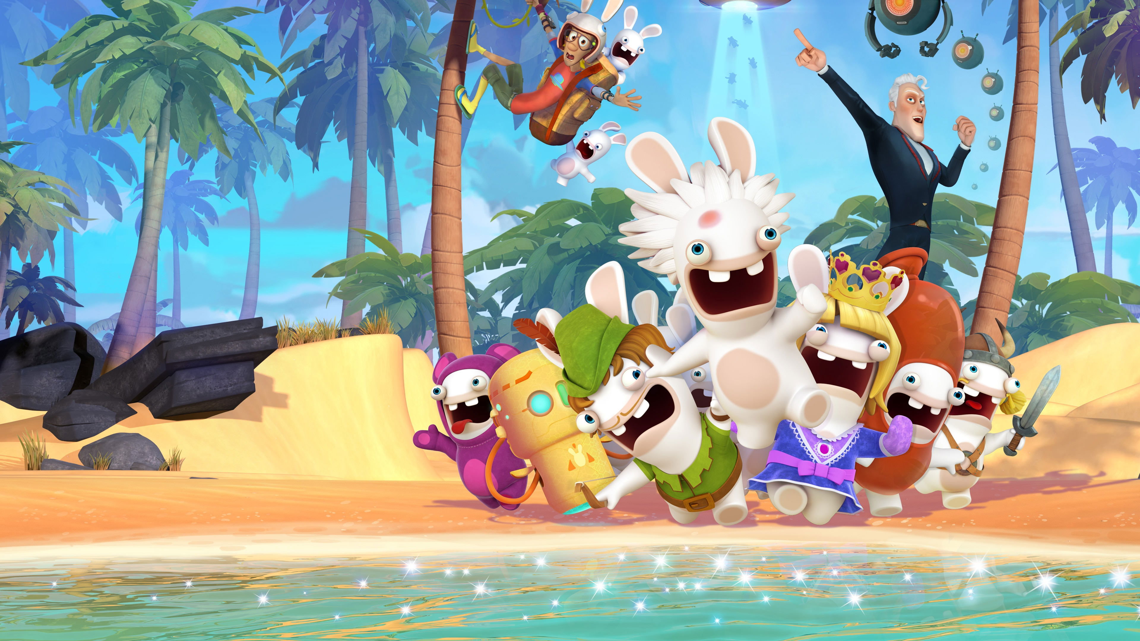Backdrop poster for Rabbids Invasion