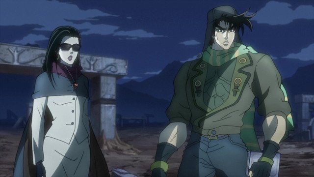 Backdrop poster for JoJo's Bizarre Adventure (2012)