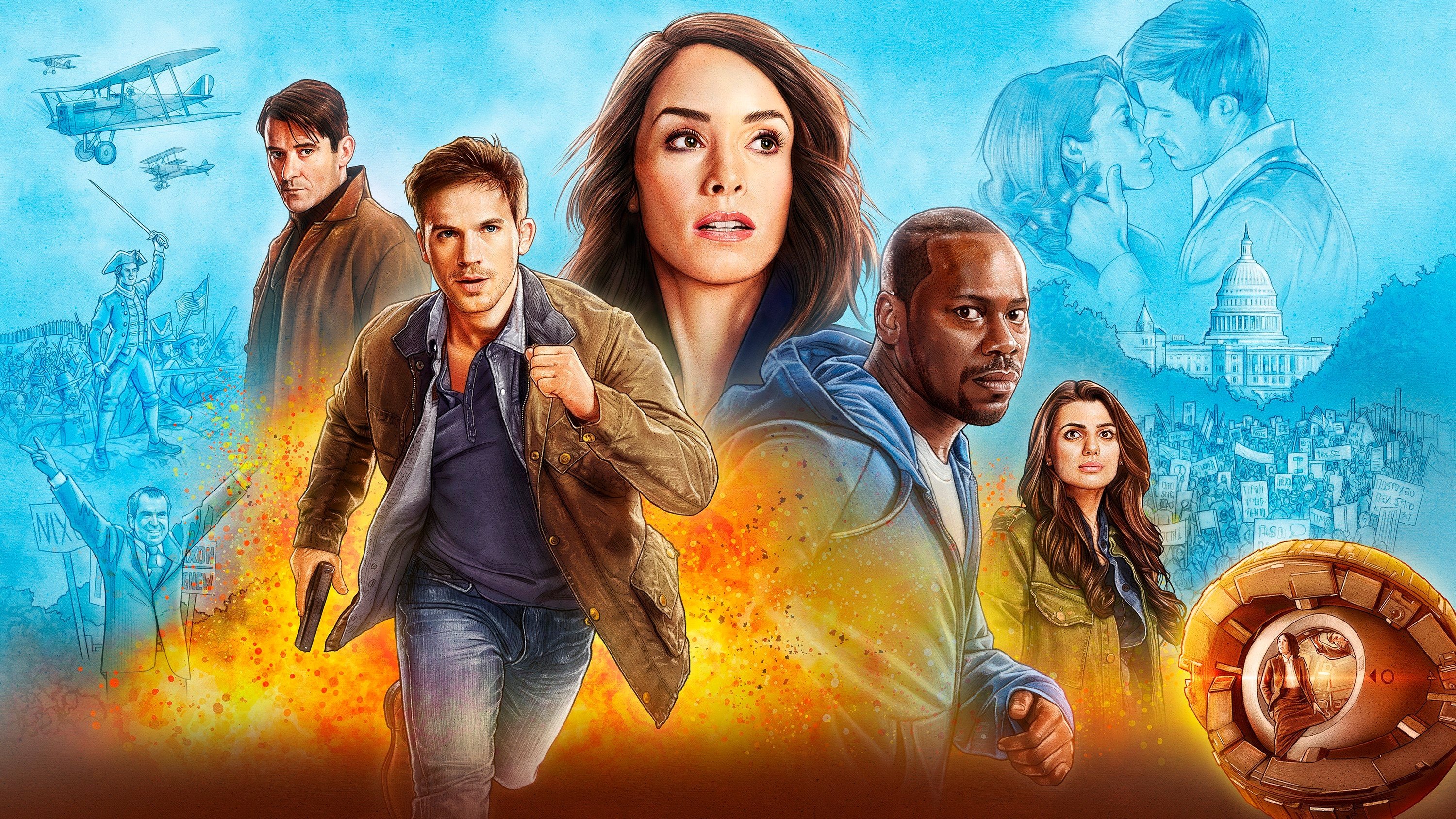 Backdrop poster for Timeless (2016)