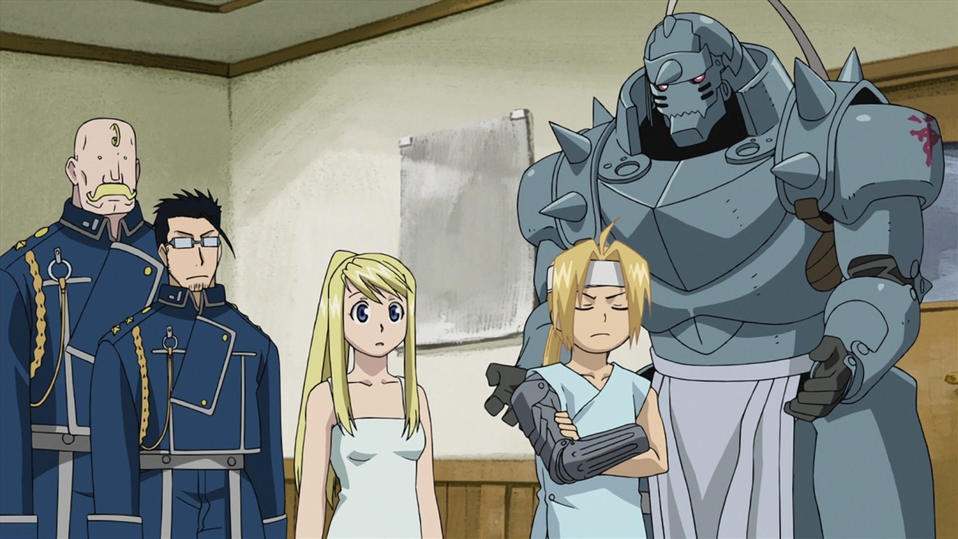 Backdrop poster for Fullmetal Alchemist: Brotherhood (2009)