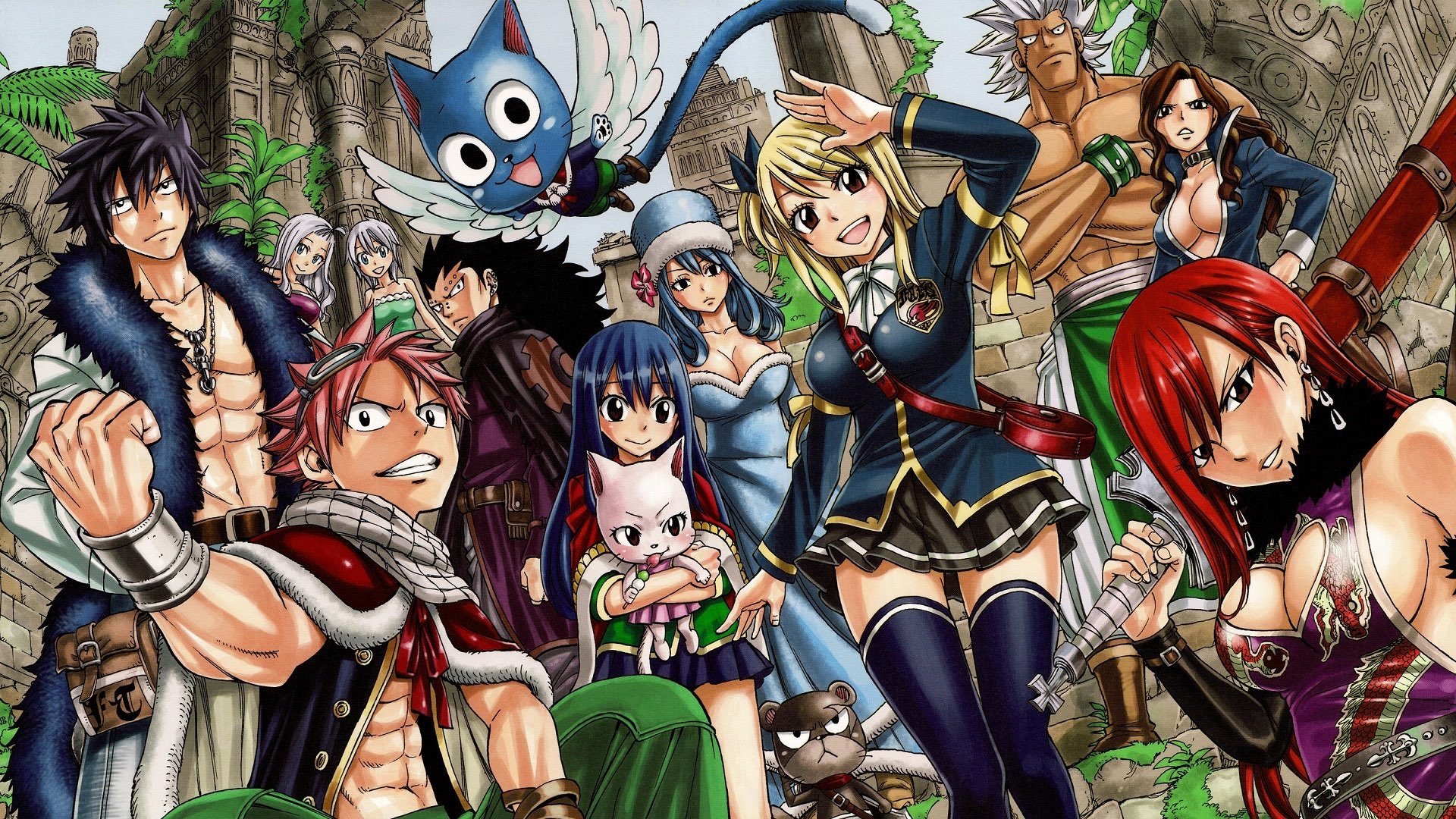 Backdrop poster for Fairy Tail (2009)