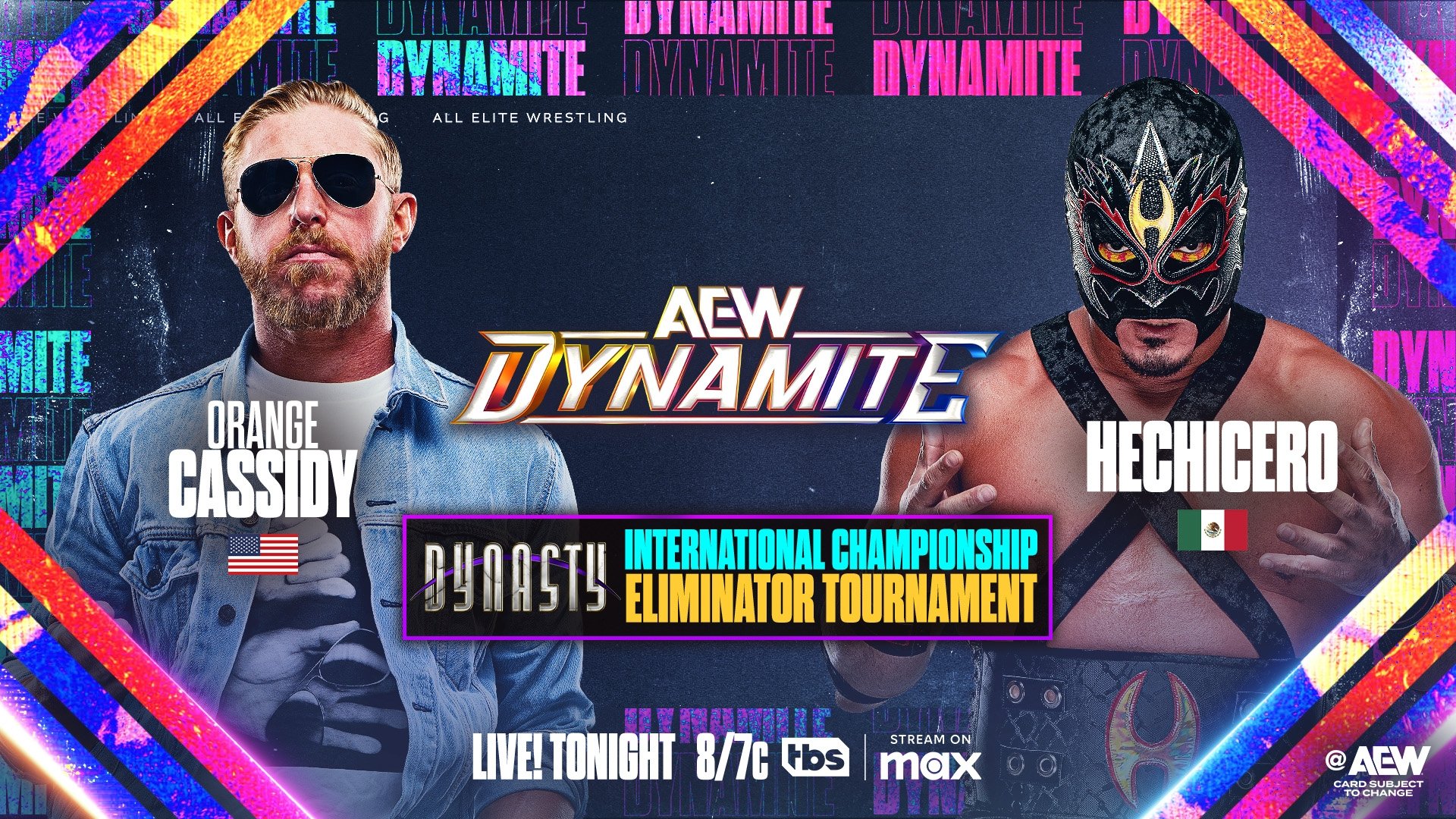 Backdrop poster for All Elite Wrestling: Dynamite (2019)