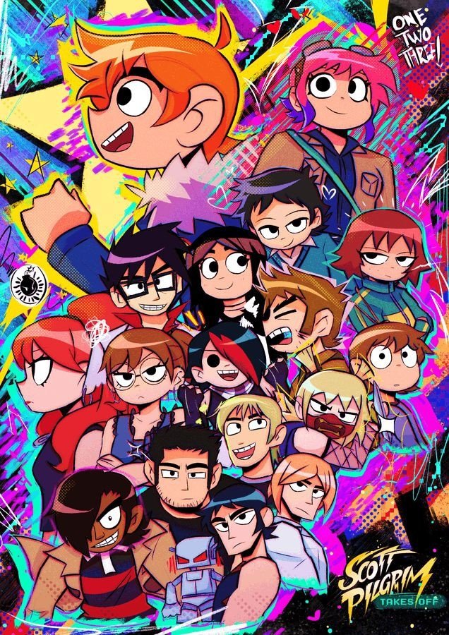 Poster for Scott Pilgrim Takes Off