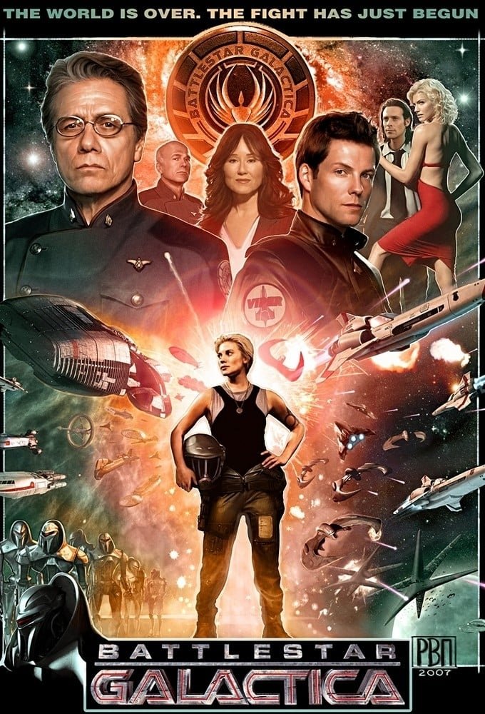 Poster for Battlestar Galactica