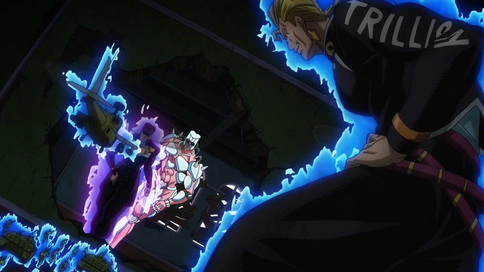 Backdrop poster for JoJo's Bizarre Adventure (2012)