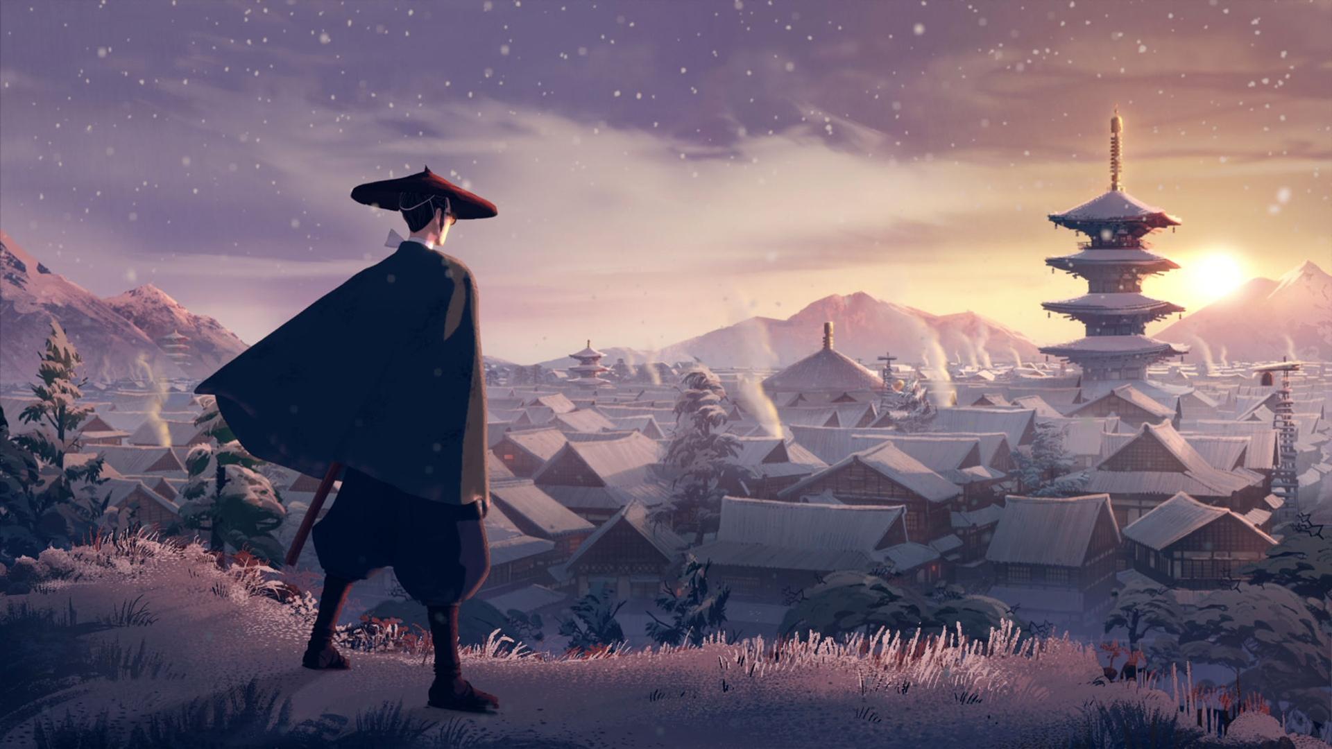 Backdrop poster for BLUE EYE SAMURAI (2023)