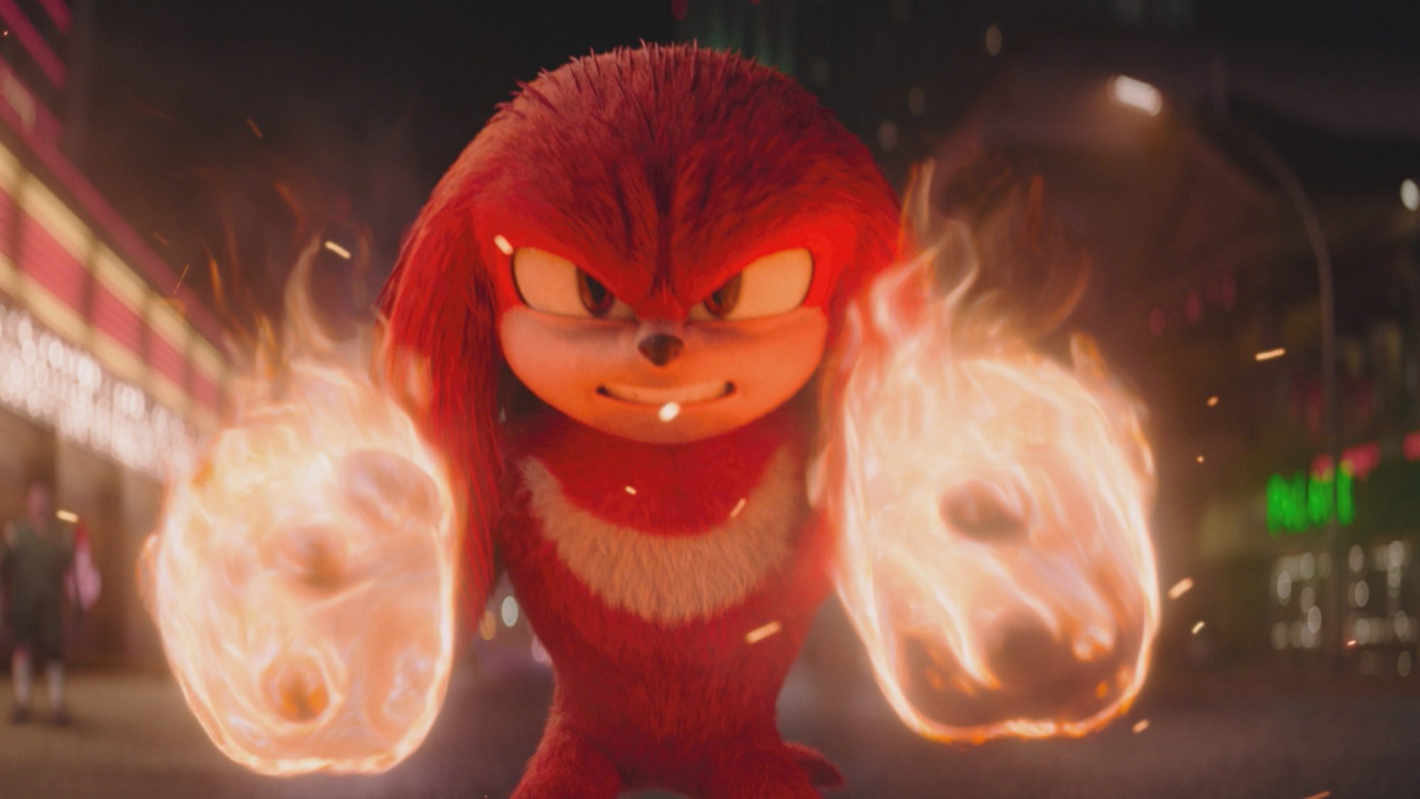 Backdrop poster for Knuckles (2024)