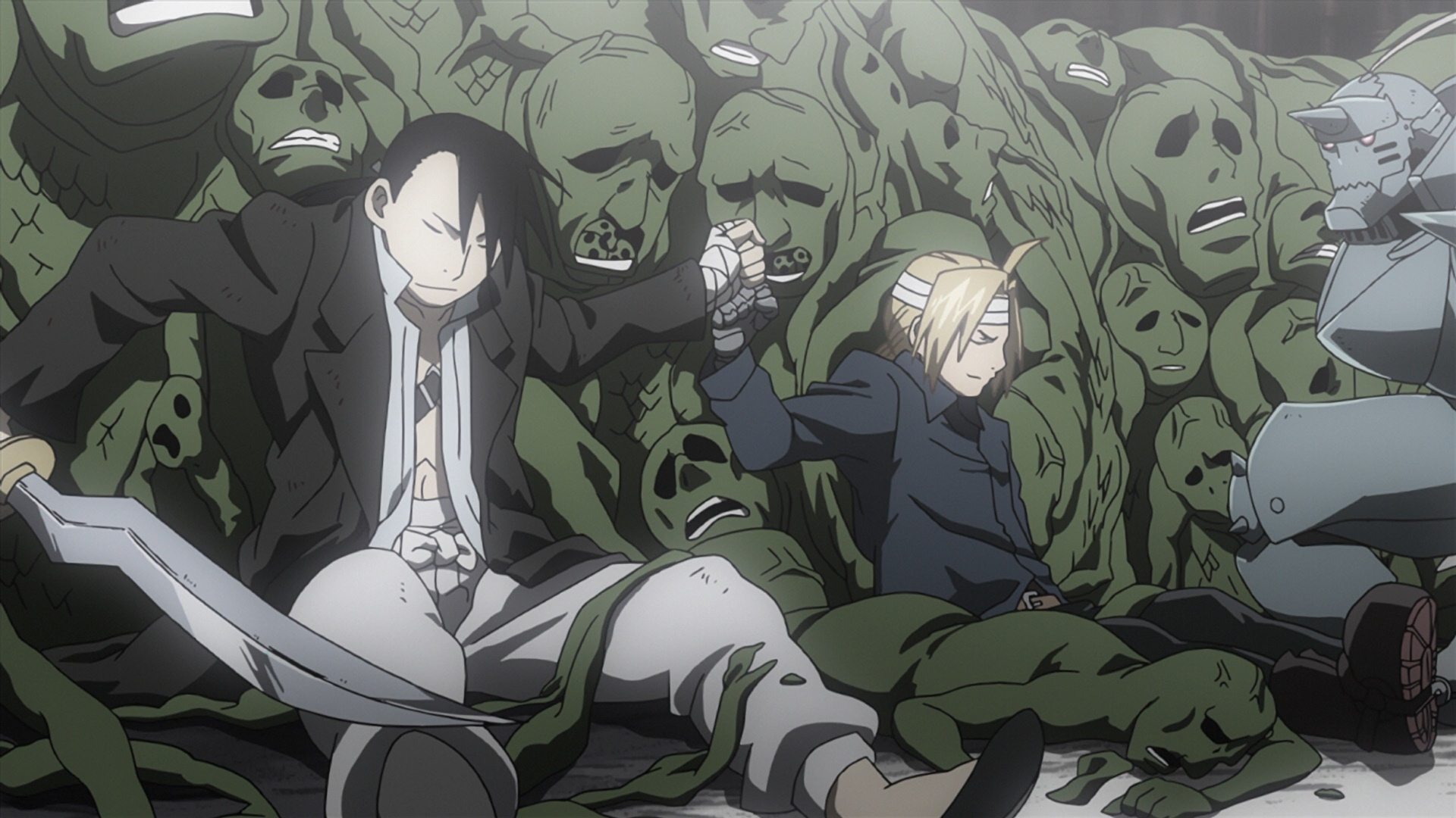 Backdrop poster for Fullmetal Alchemist: Brotherhood (2009)
