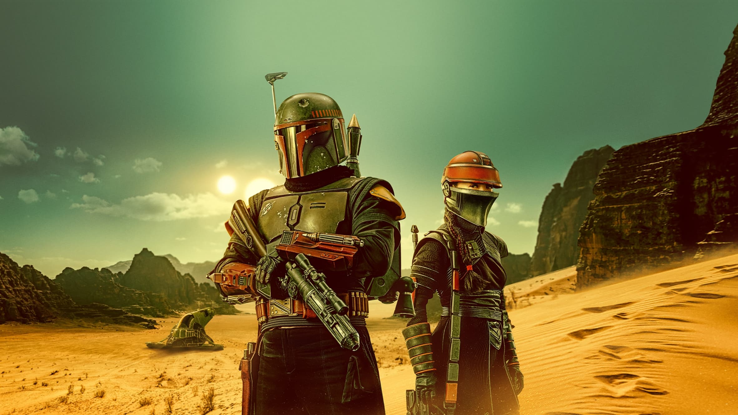 Backdrop poster for The Book of Boba Fett