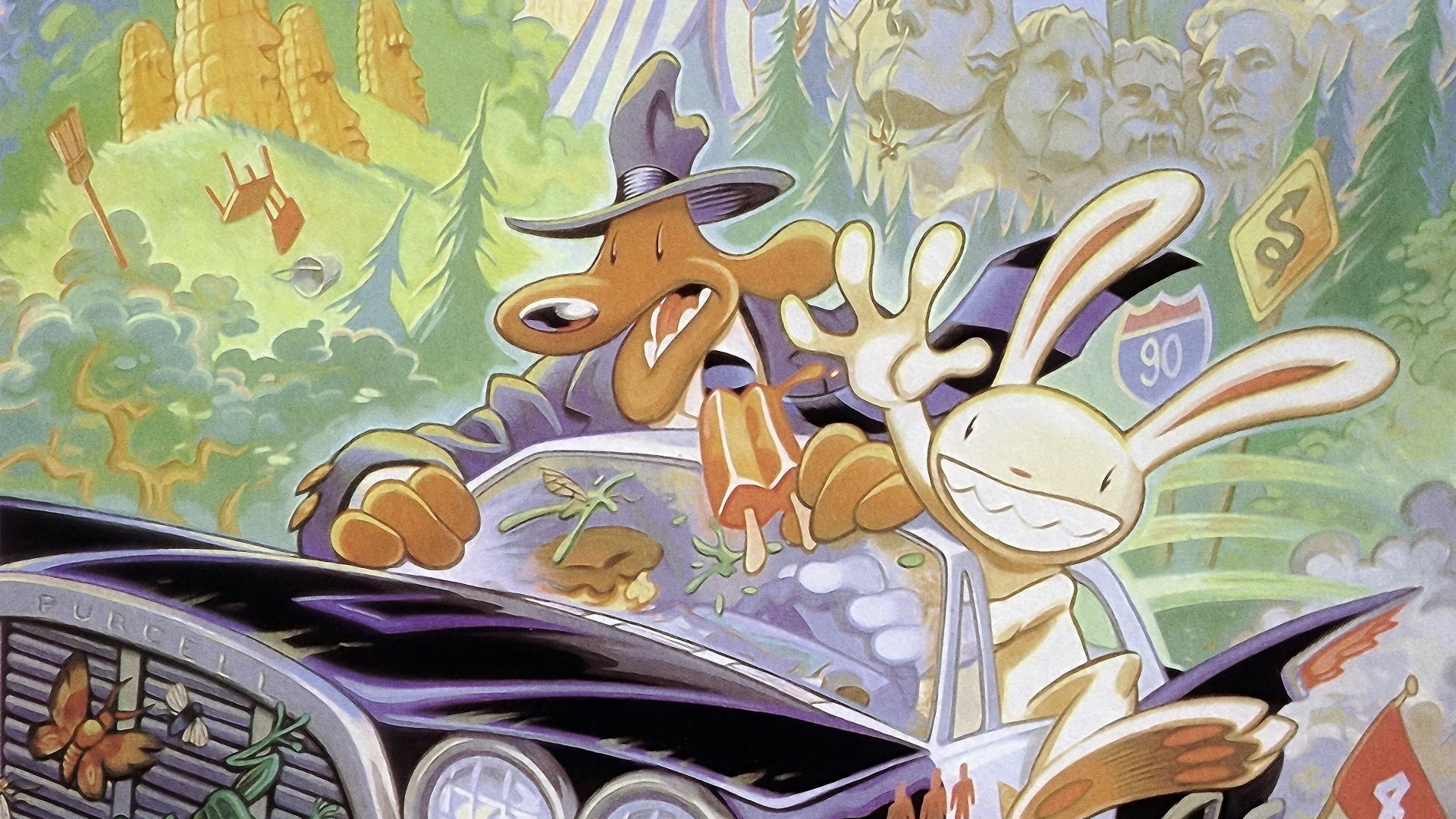 Backdrop poster for The Adventures of Sam & Max: Freelance Police (1997)