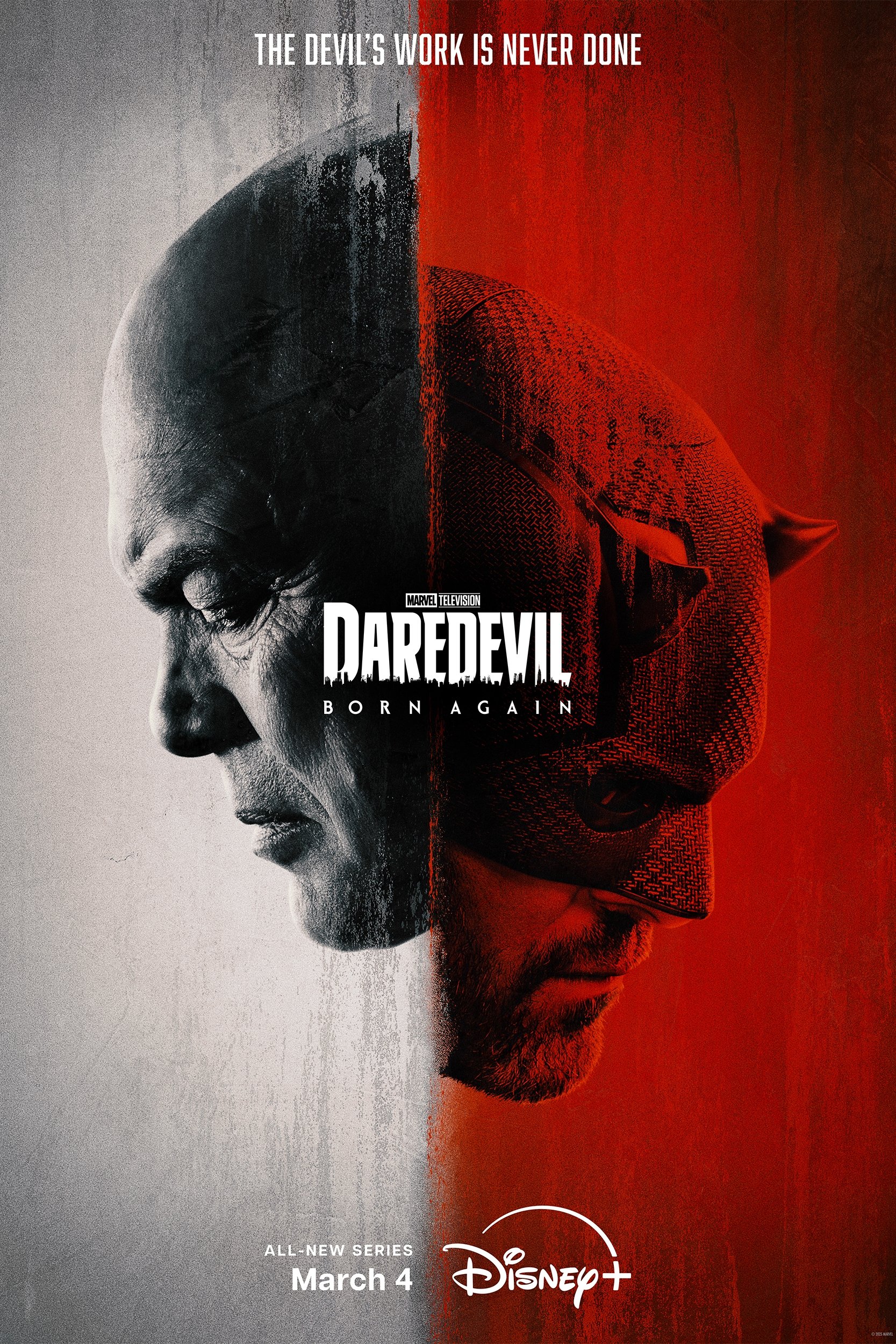 Poster for Daredevil: Born Again