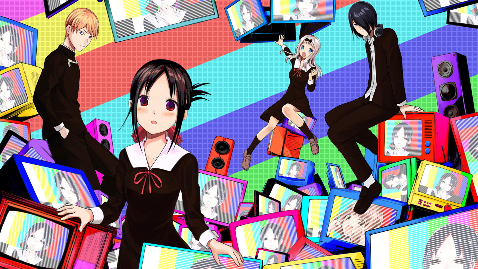 Backdrop poster for Kaguya-sama: Love Is War (2019)