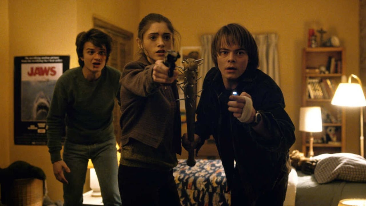Backdrop poster for Stranger Things (2016)
