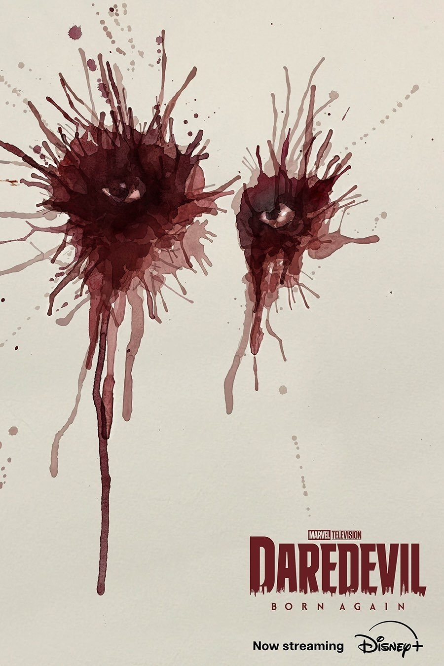 Poster for Daredevil: Born Again