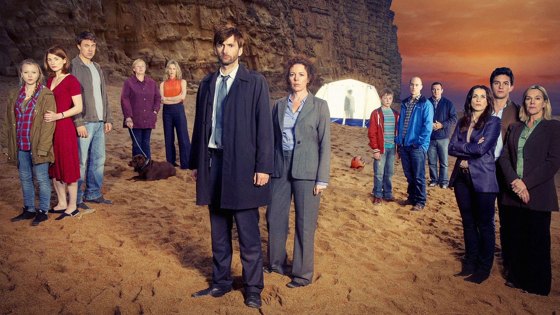 Backdrop poster for Broadchurch (2013)