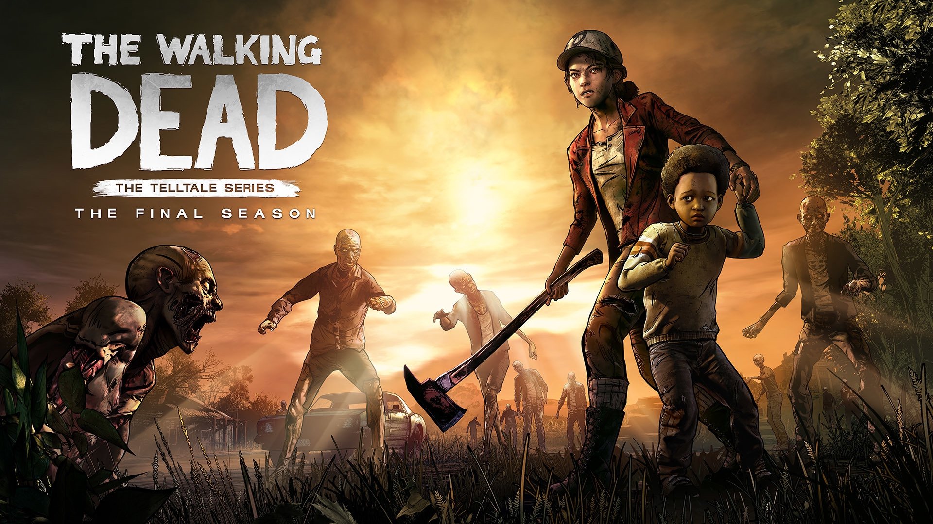 Backdrop poster for The Walking Dead: Telltale series
