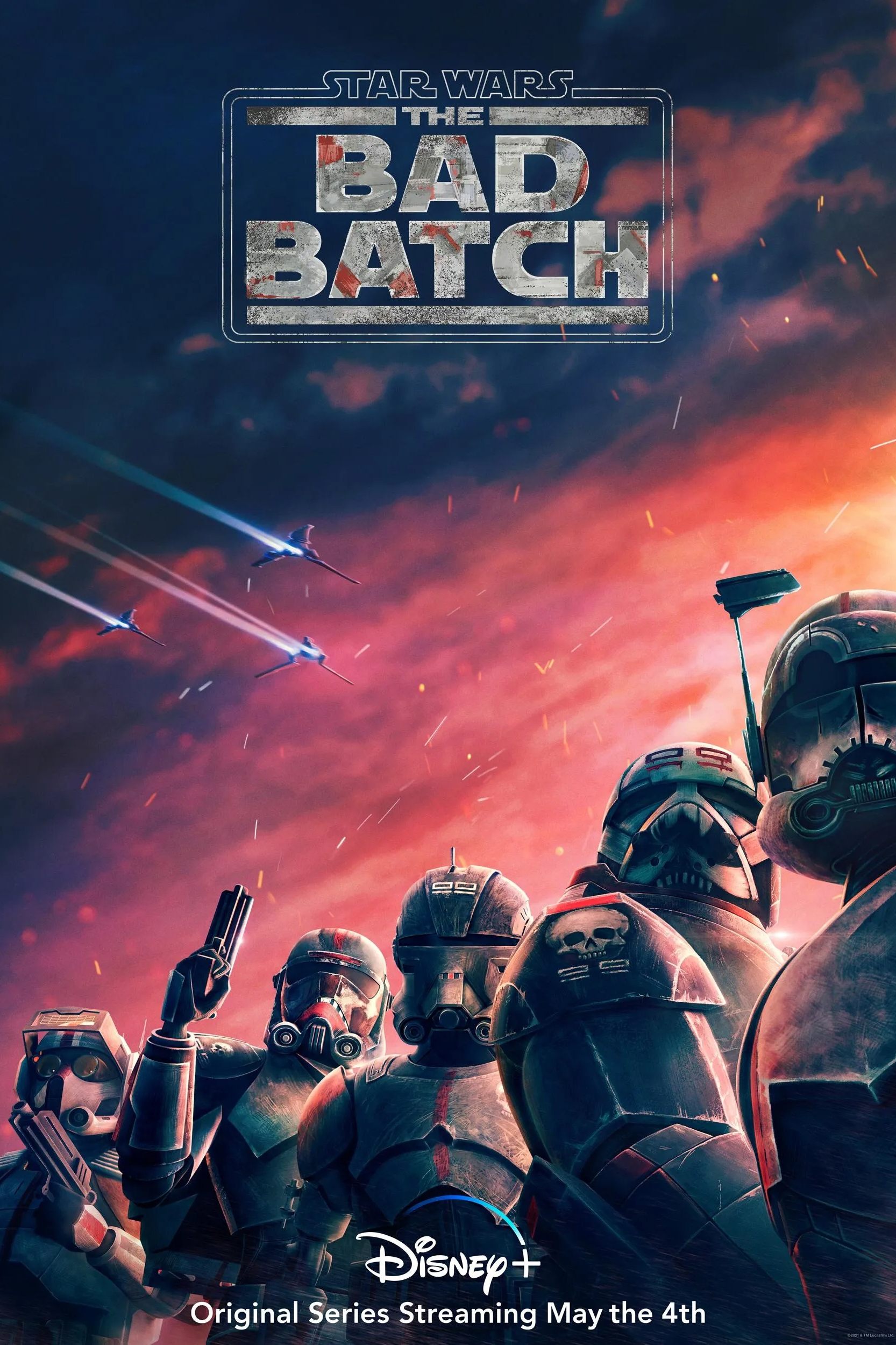 Poster for Star Wars: The Bad Batch