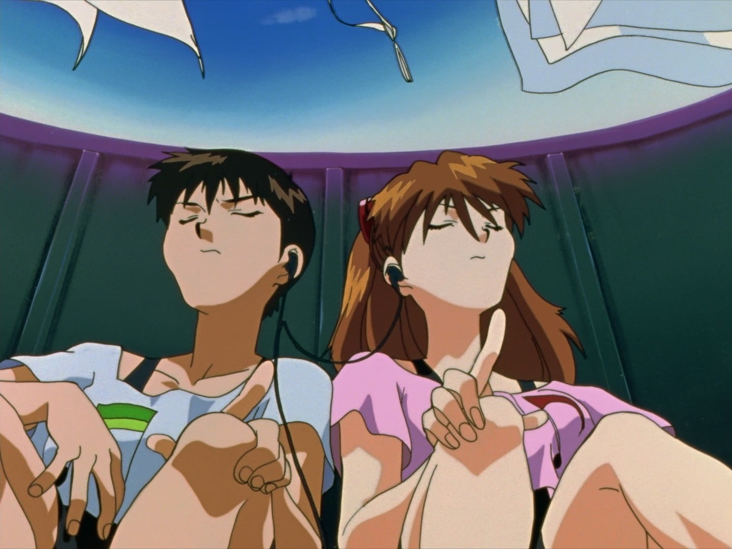 Backdrop poster for Neon Genesis Evangelion (1995)