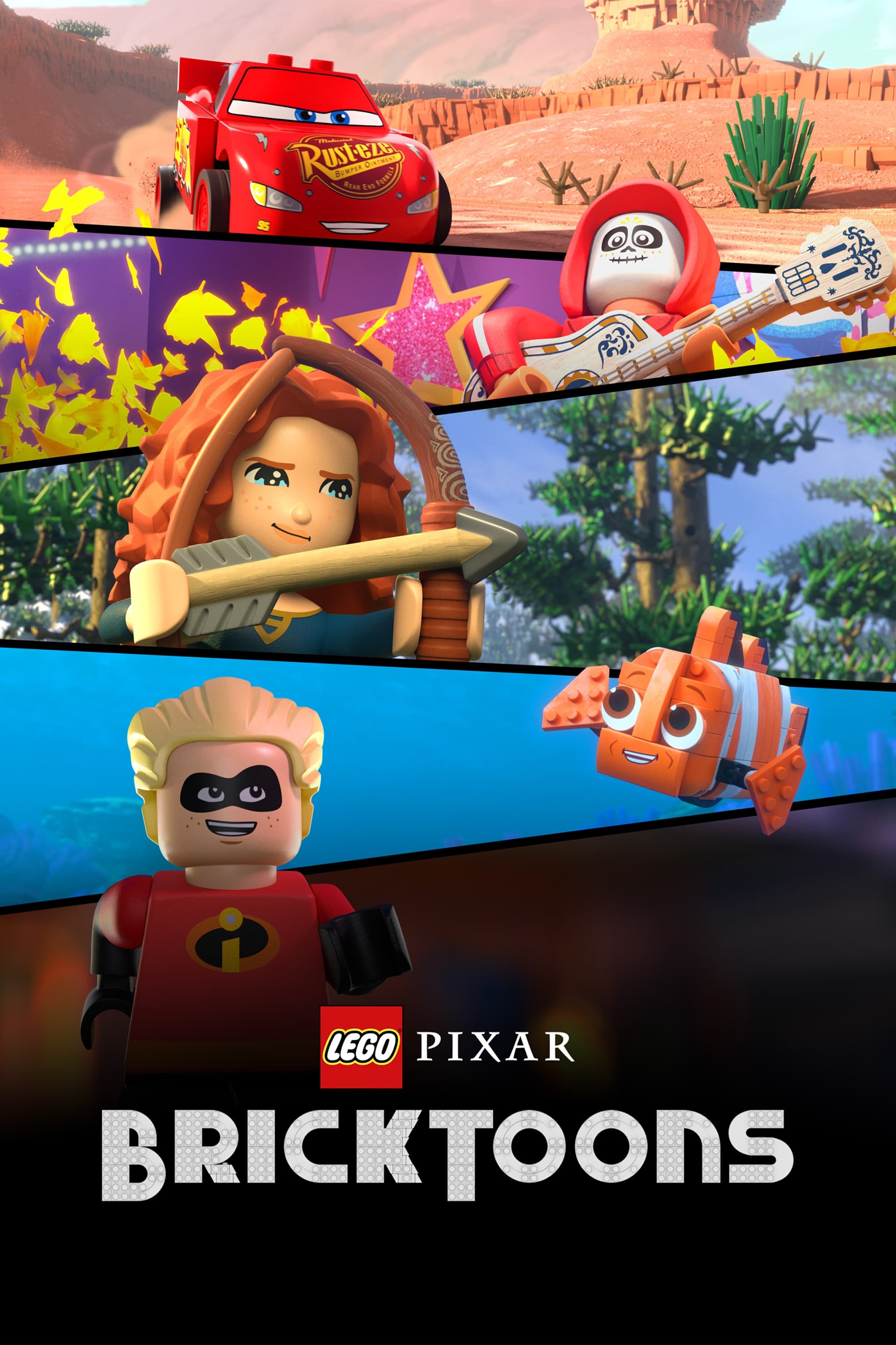 Poster for LEGO Pixar: BrickToons