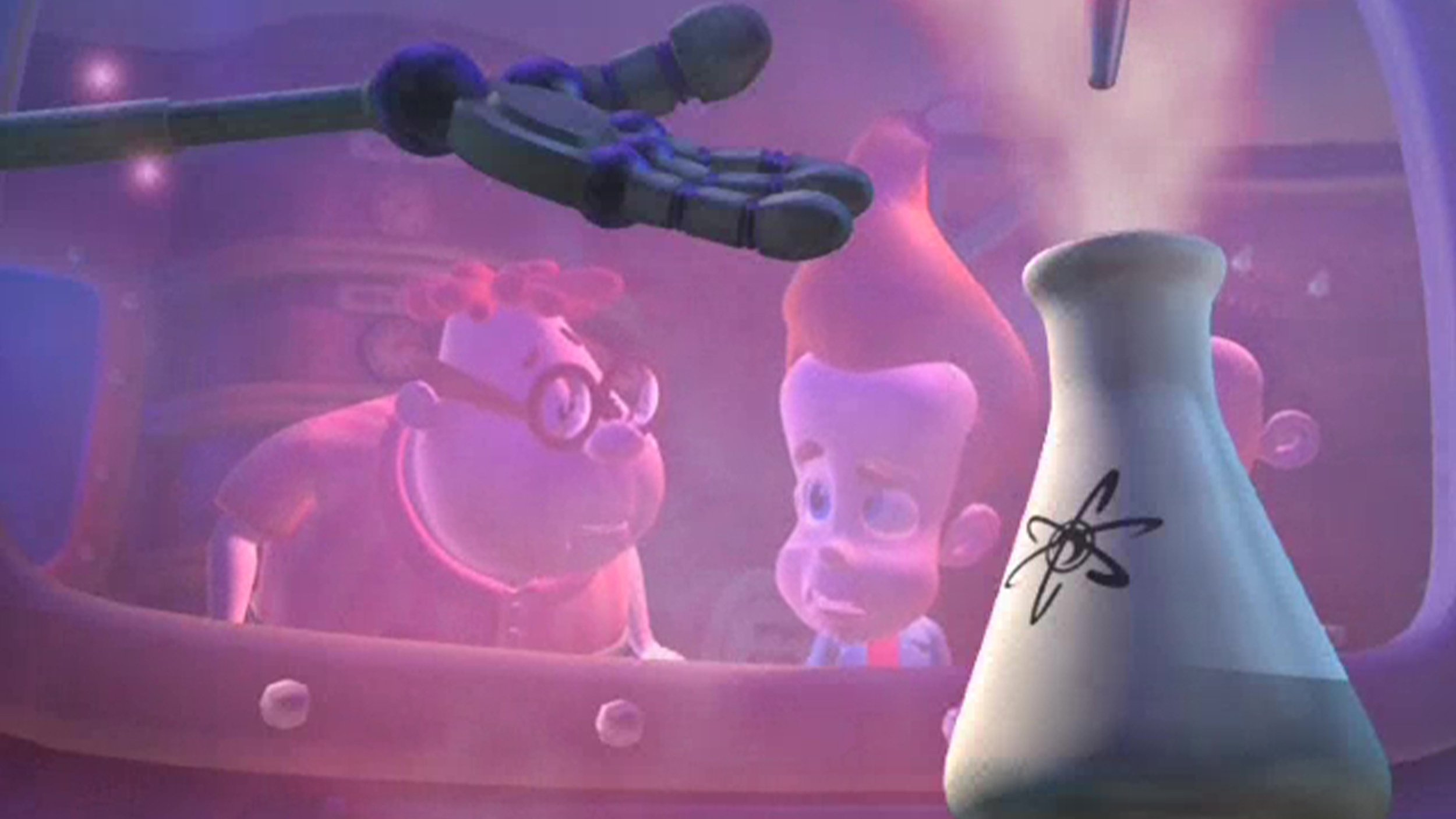 Backdrop poster for The Adventures of Jimmy Neutron: Boy Genius (2002)