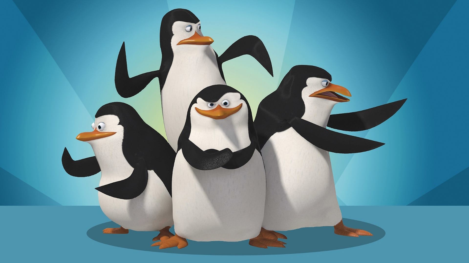 Backdrop poster for The Penguins of Madagascar (2008)