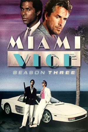 Poster for Miami Vice: Season 3