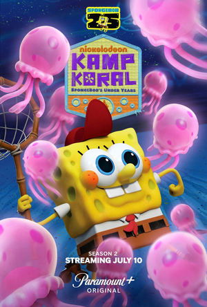 Poster for Kamp Koral: SpongeBob's Under Years: Season 2