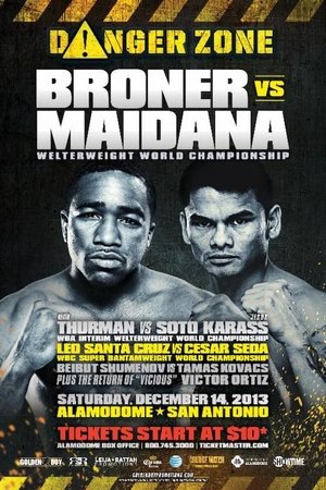 Poster for ALL ACCESS: Broner vs. Maidana