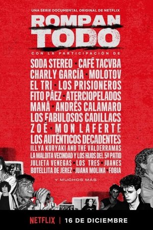 Poster for BREAK IT ALL: The History of Rock in Latin America: Miniseries